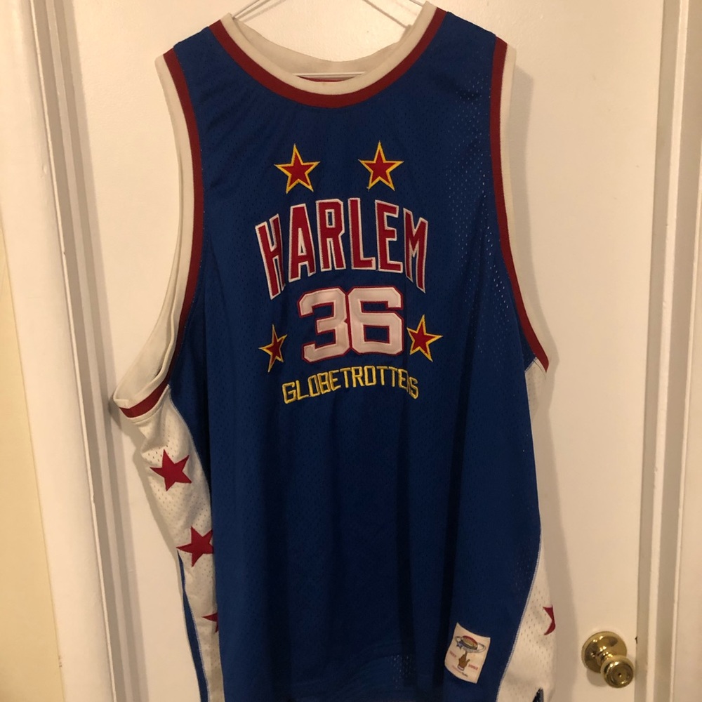 Harlem Globetrotters jersey size 6X Lemon 36